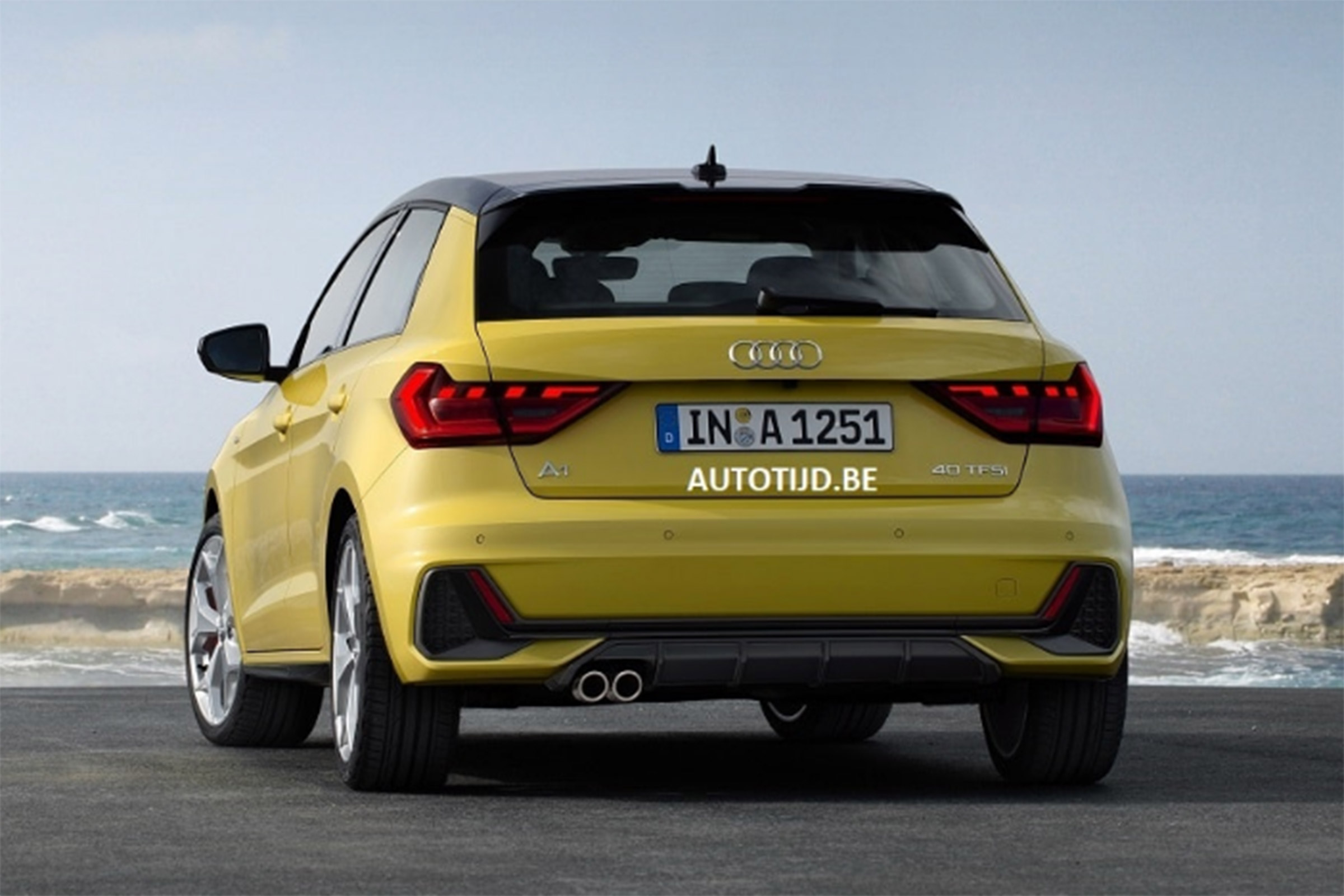 Audi A1 - leak rear static