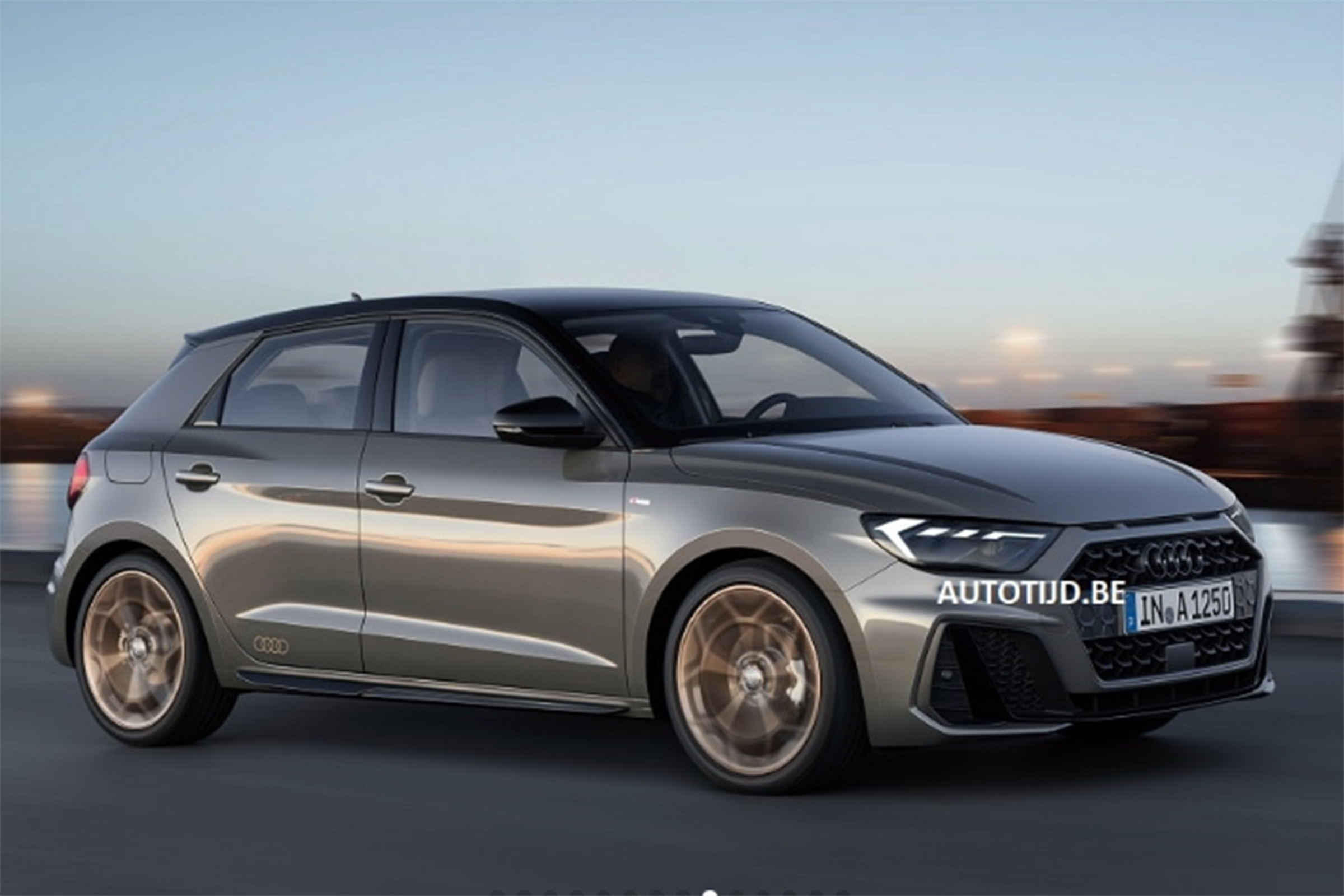 Audi A1 - leak front action