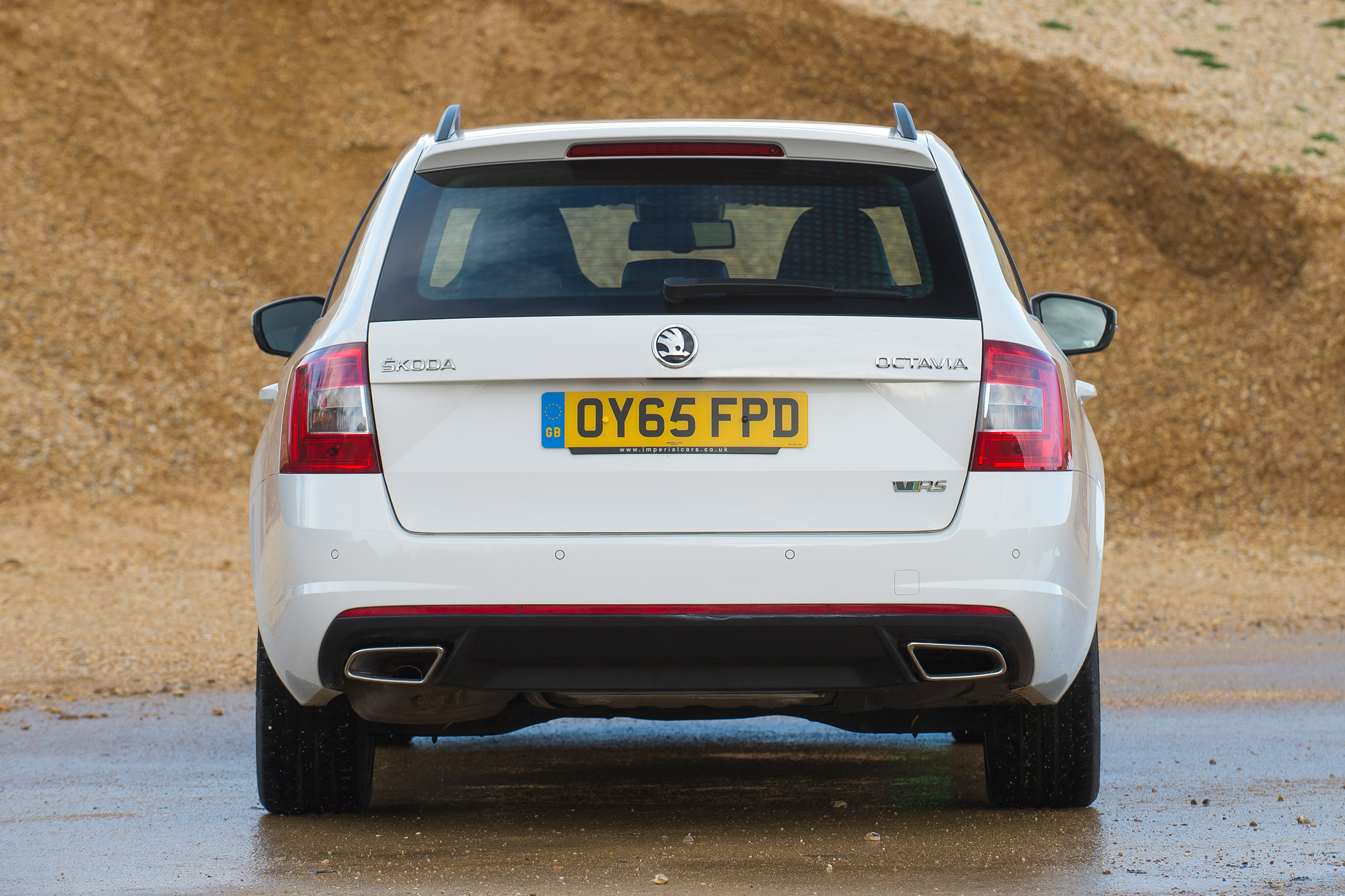 Used Skoda Octavia - full rear