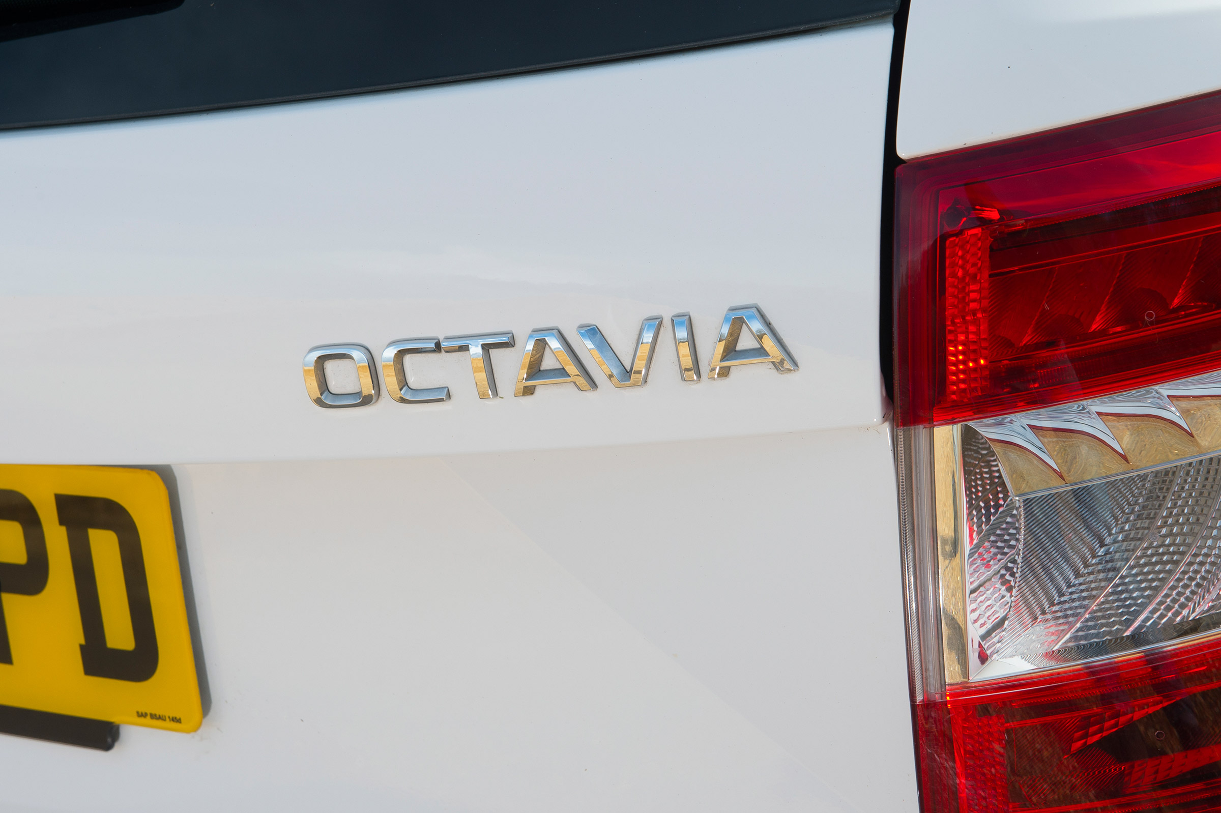 Used Skoda Octavia - rear badge
