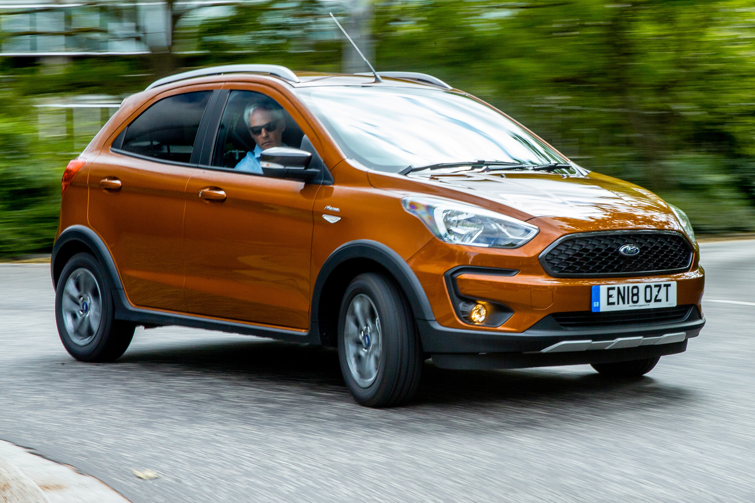 Ford Ka+ Active cornering