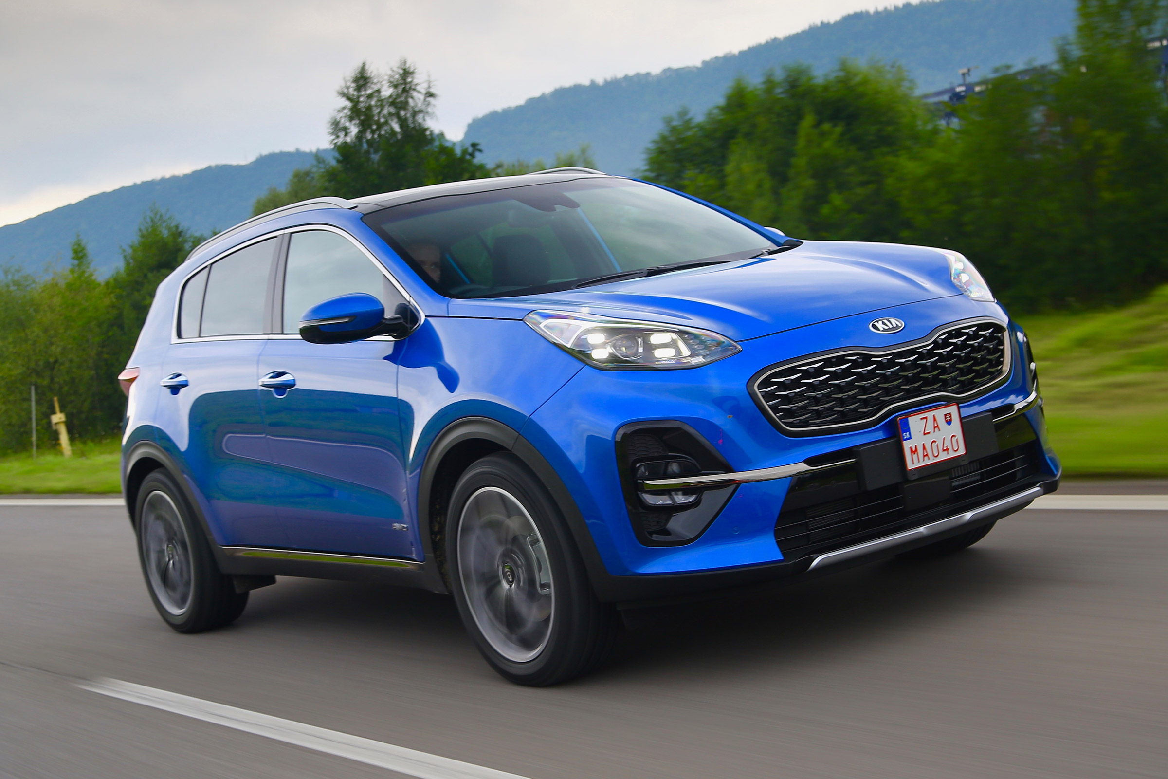 Kia Sportage 48V hybrid - front
