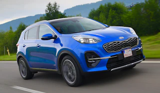 Kia Sportage 48V hybrid - front