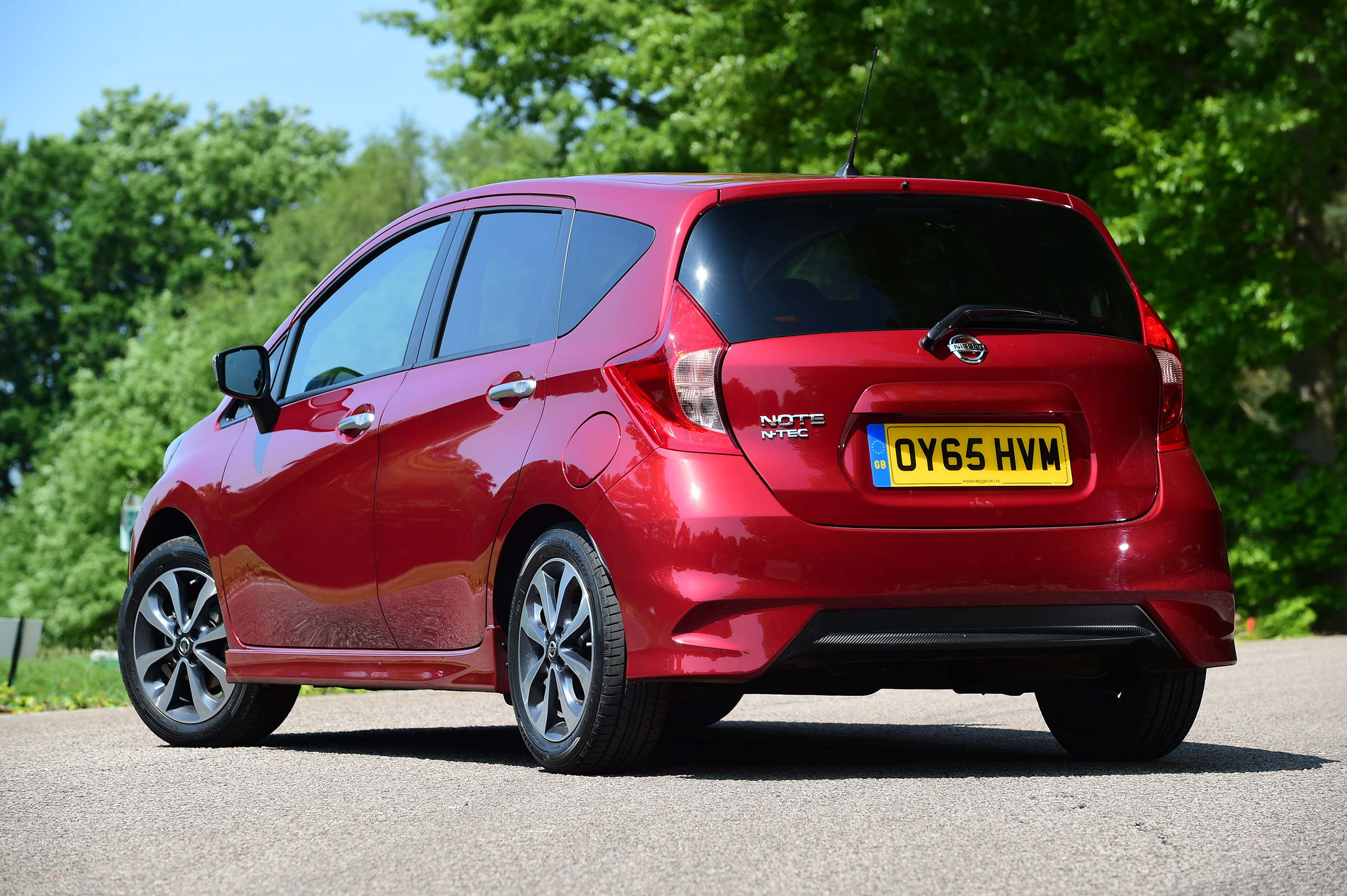 Used Nissan Note Mk2 - rear