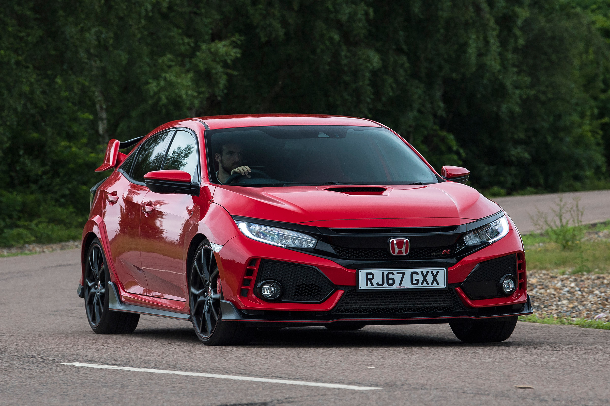 Honda Civic Type R - front action
