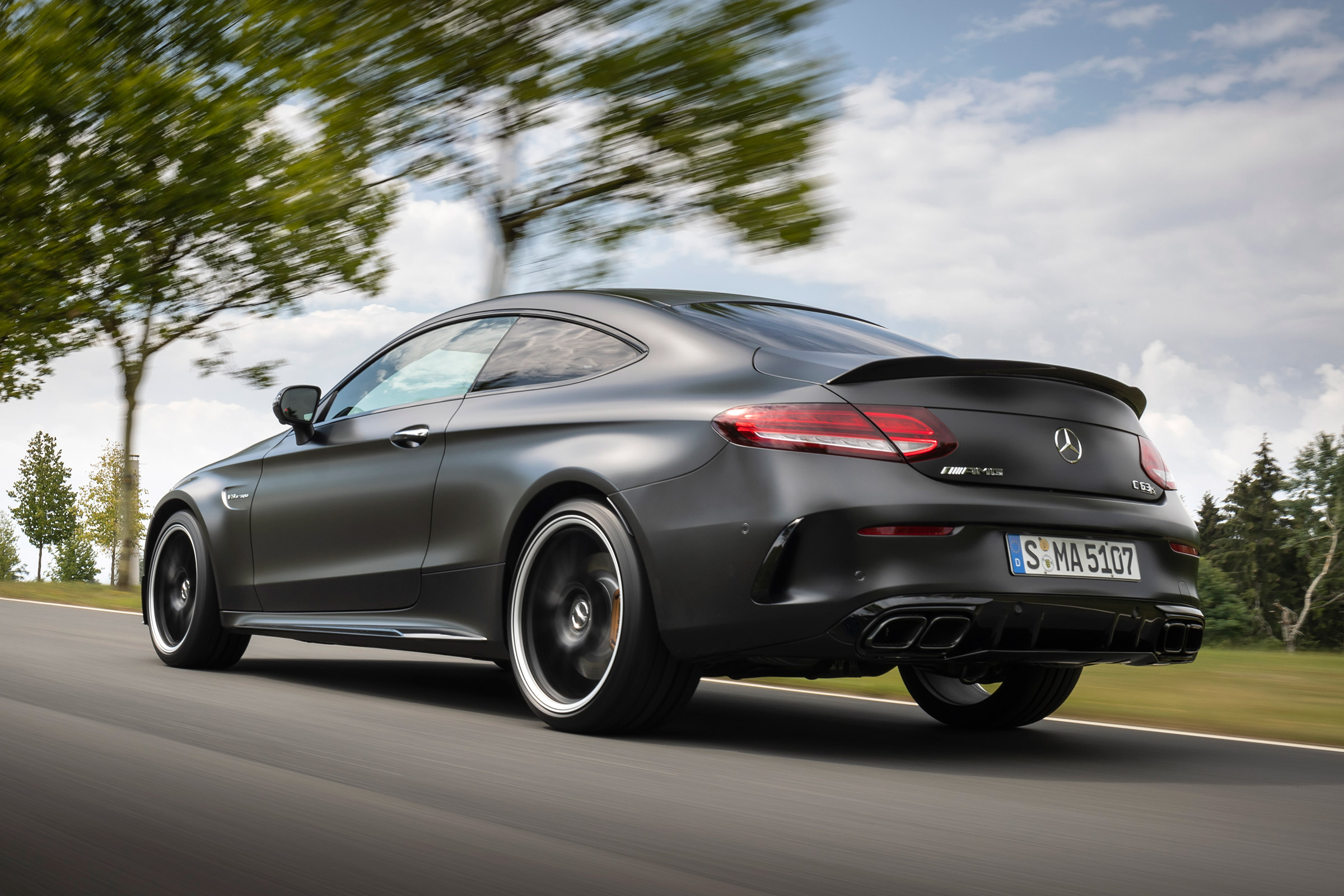 Mercedes-AMG C 63 S Coupe - rear
