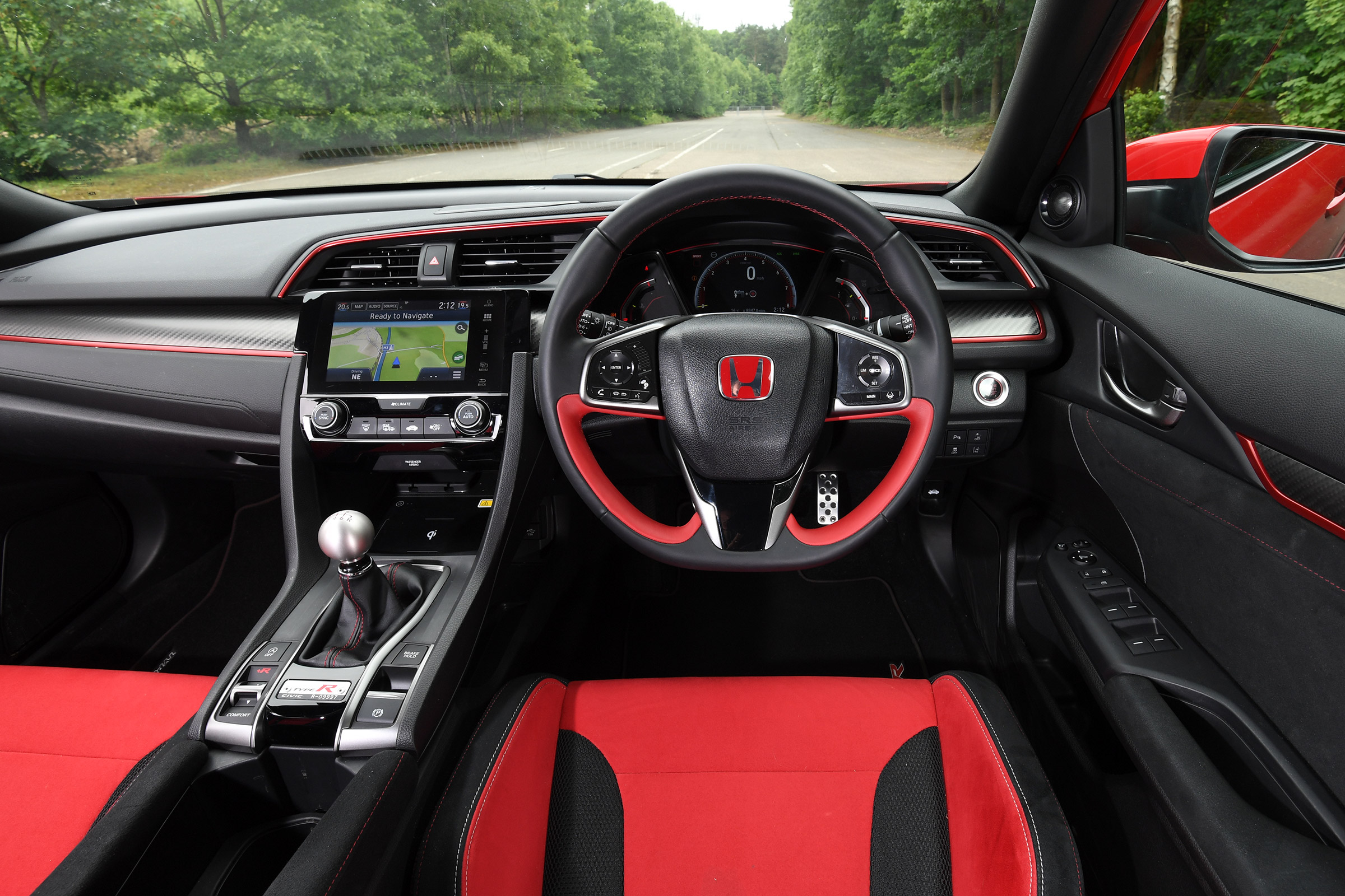Honda Civic Type R - dash