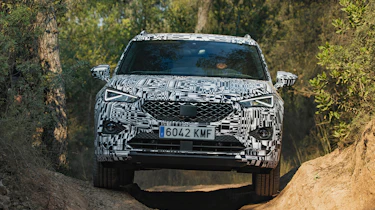 SEAT Tarraco prototype - full front