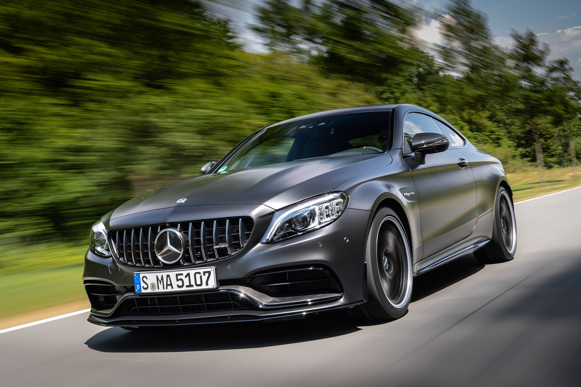 Mercedes-AMG C 63 S Coupe - front tracking