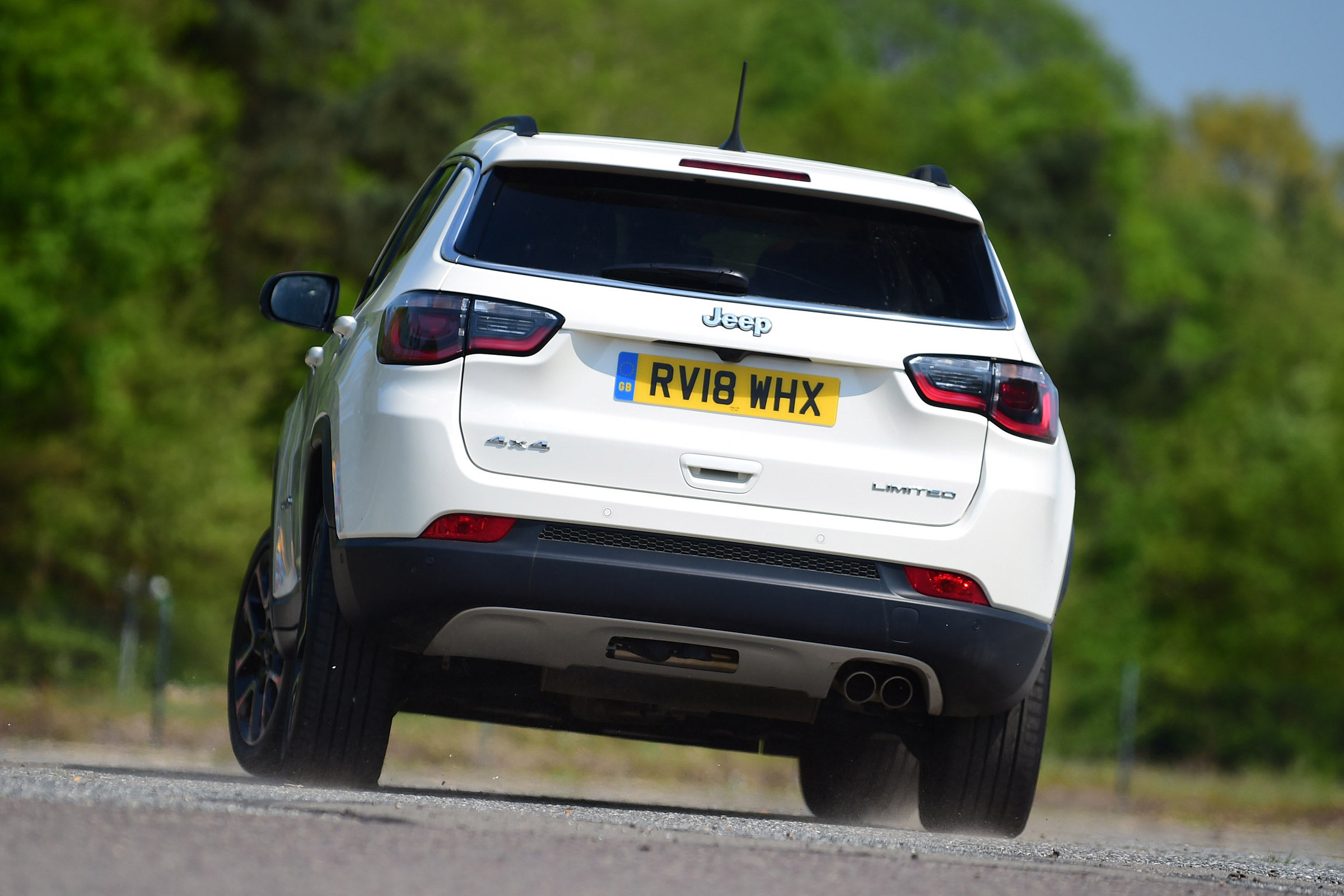 Jeep Compass - rear cornering