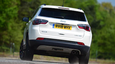Jeep Compass - rear cornering