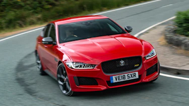Jaguar XE 300 Sport - front cornering