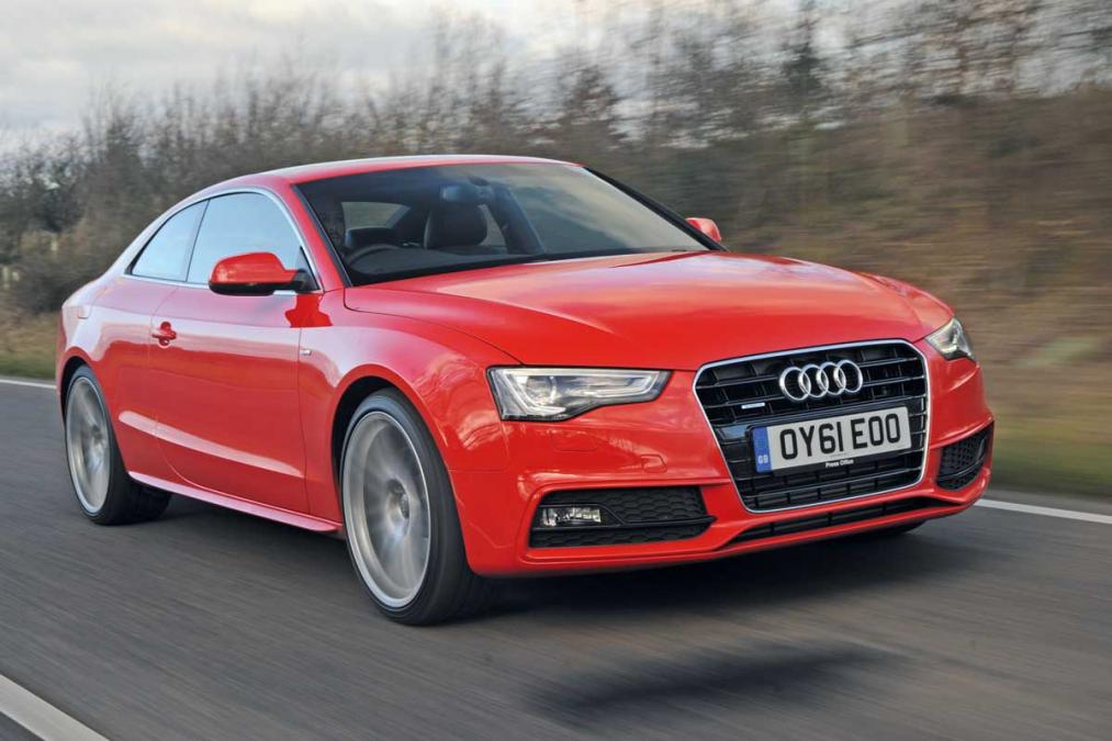 Used Audi A5 Coupe - front action