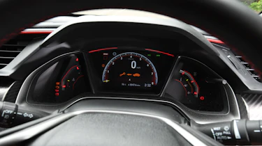 Honda Civic Type R - dials