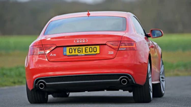 Used Audi A5 Coupe - rear action