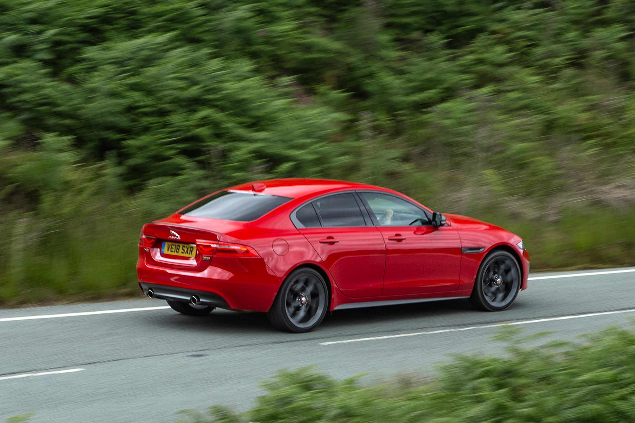 Jaguar XE 300 Sport - rear/side