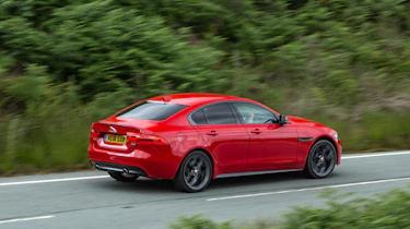 Jaguar XE 300 Sport - rear/side
