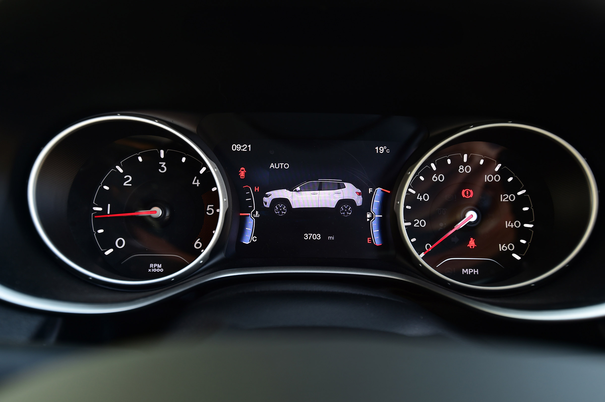 Jeep Compass - dials