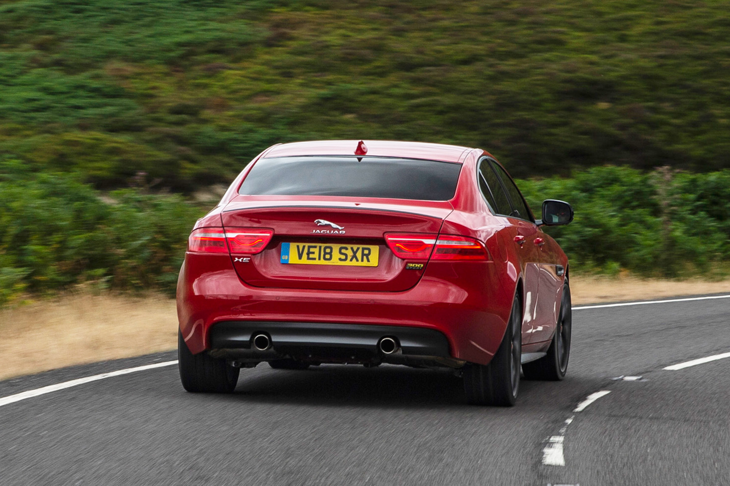 Jaguar XE 300 Sport - rear action