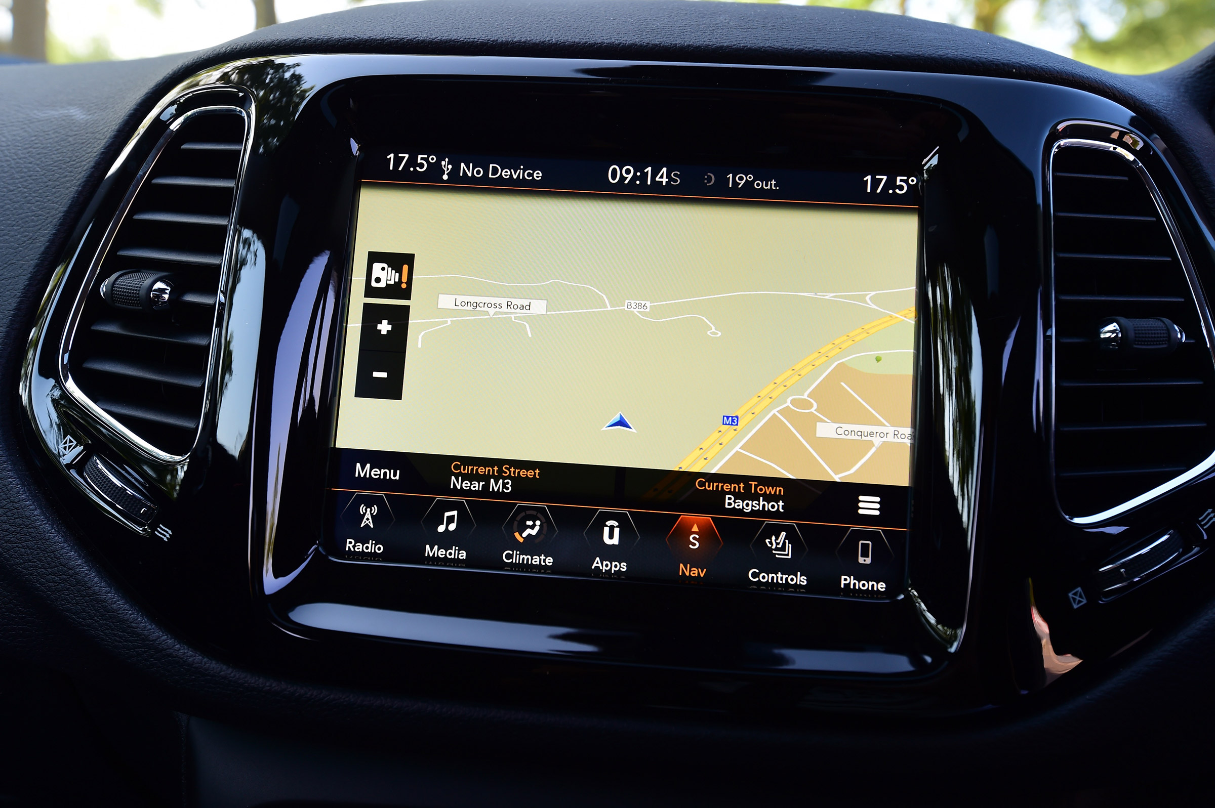 Jeep Compass - sat-nav