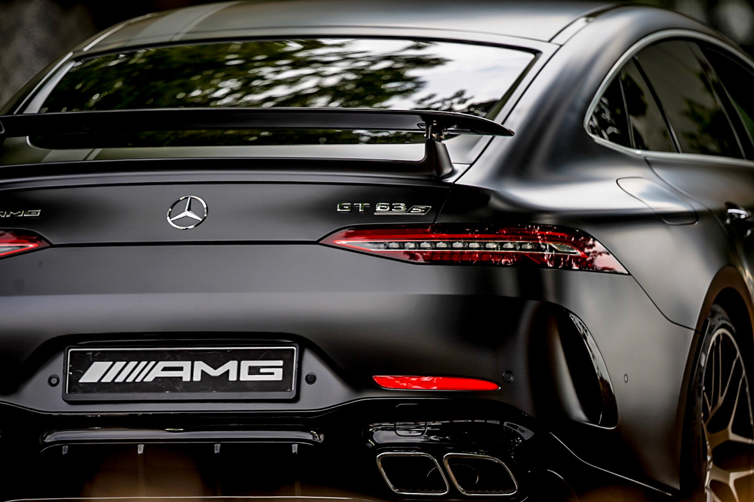 Mercedes-AMG GT four-door rear lights
