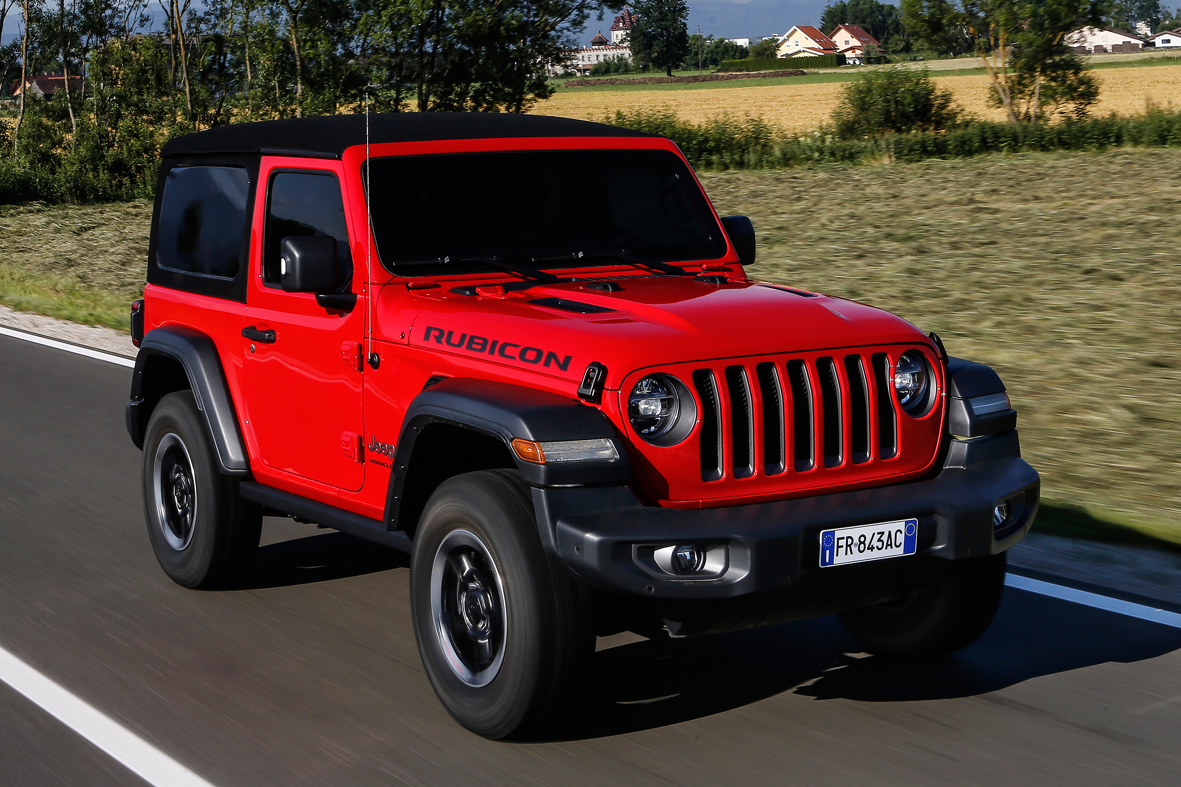 New Jeep Wrangler Rubicon - front