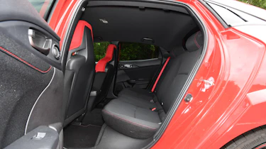 Honda Civic Type R - rear seats