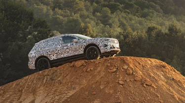 SEAT Tarraco prototype - hill