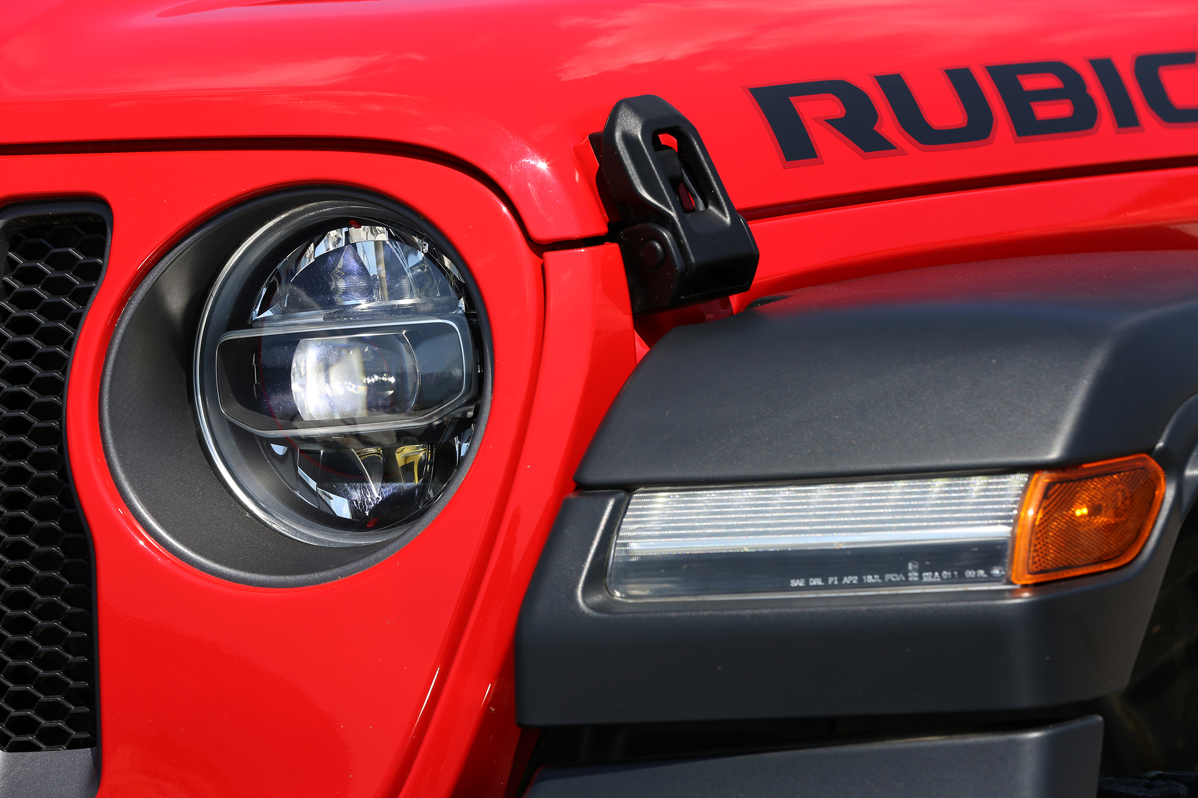 New Jeep Wrangler Rubicon - headlight