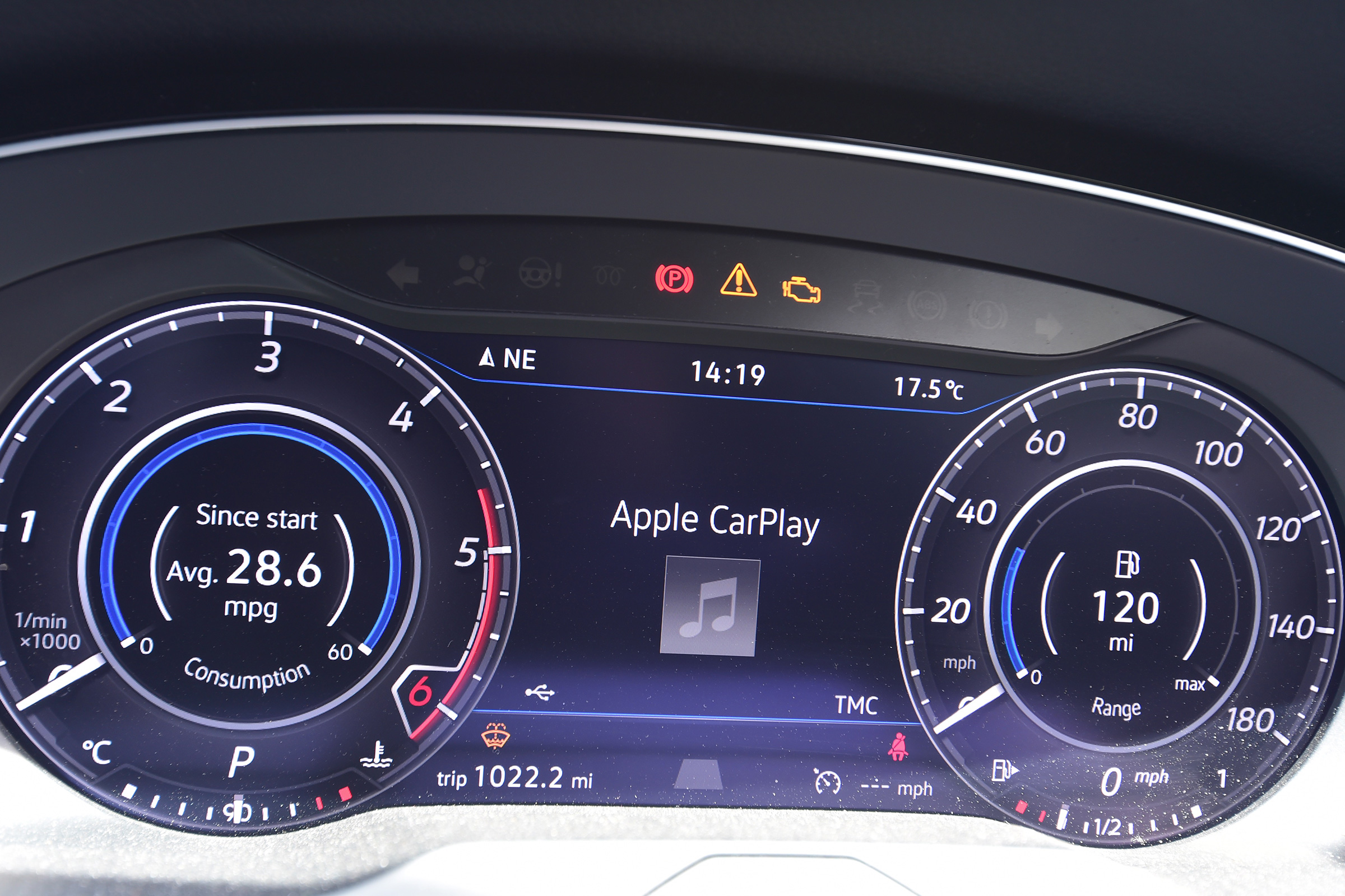 Volkswagen Arteon - speedo