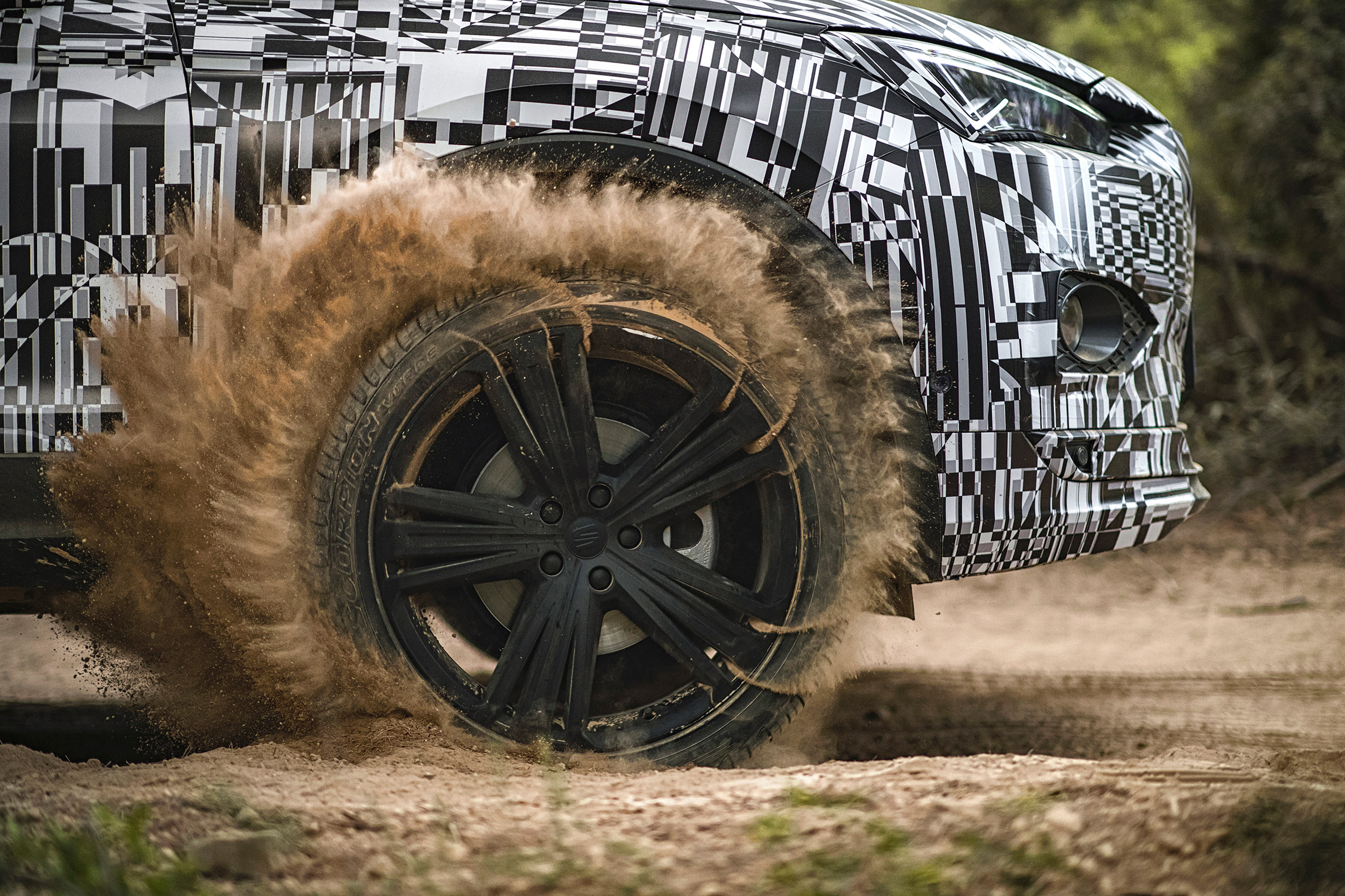 SEAT Tarraco prototype - wheel