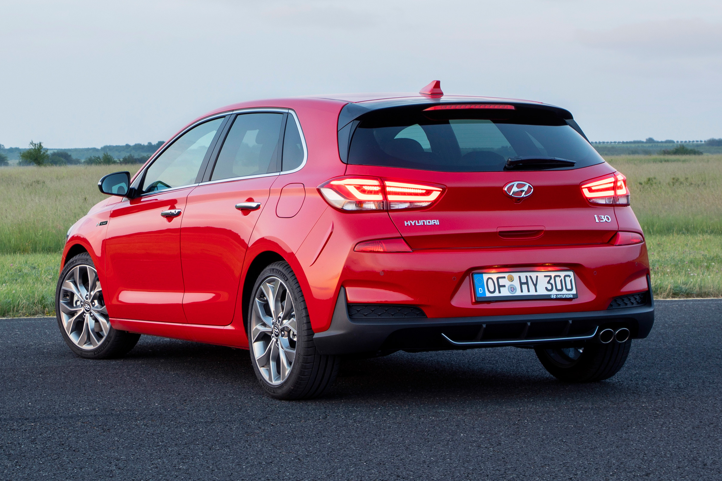 Hyundai i30 N Line static rear