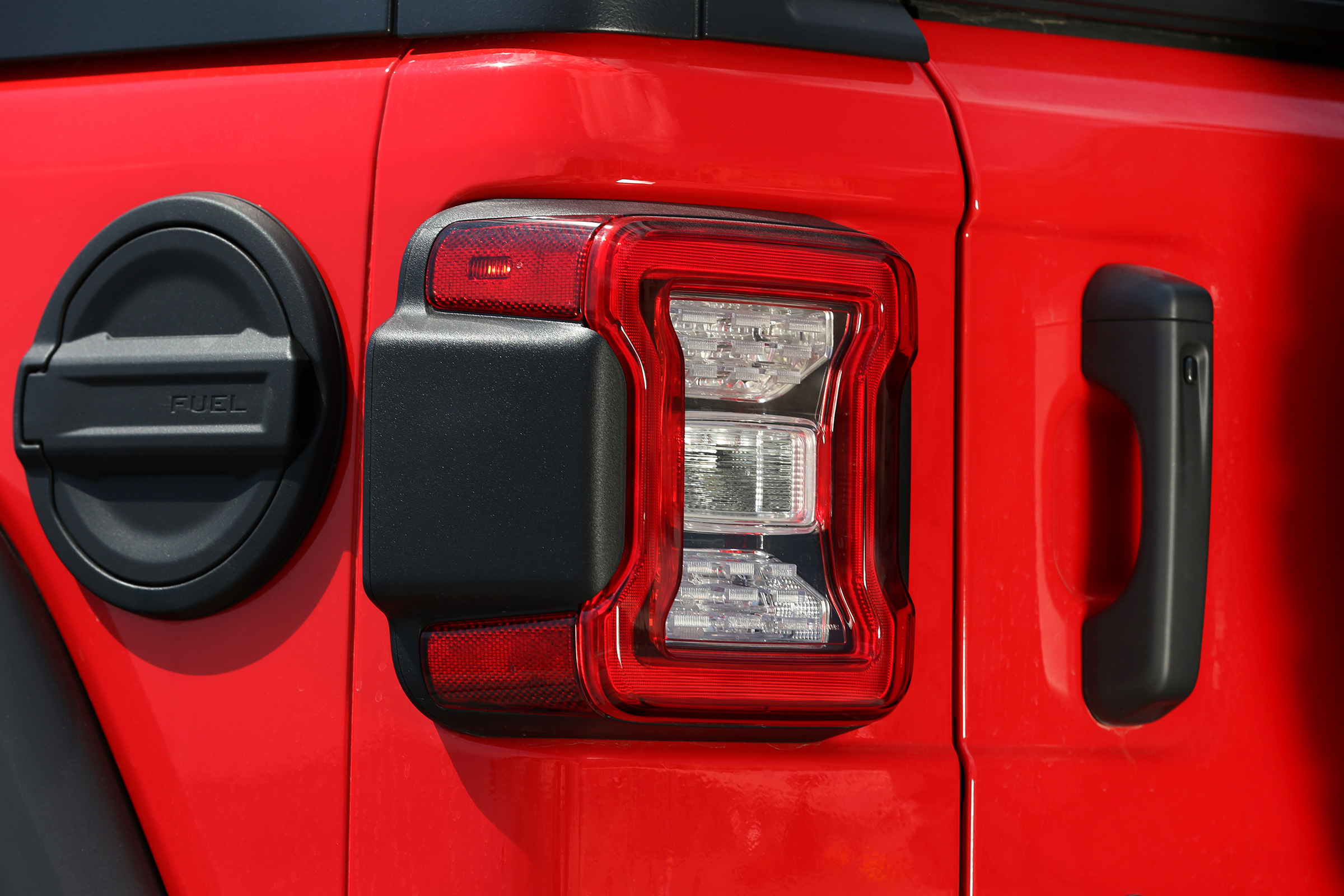 New Jeep Wrangler Rubicon - taillight