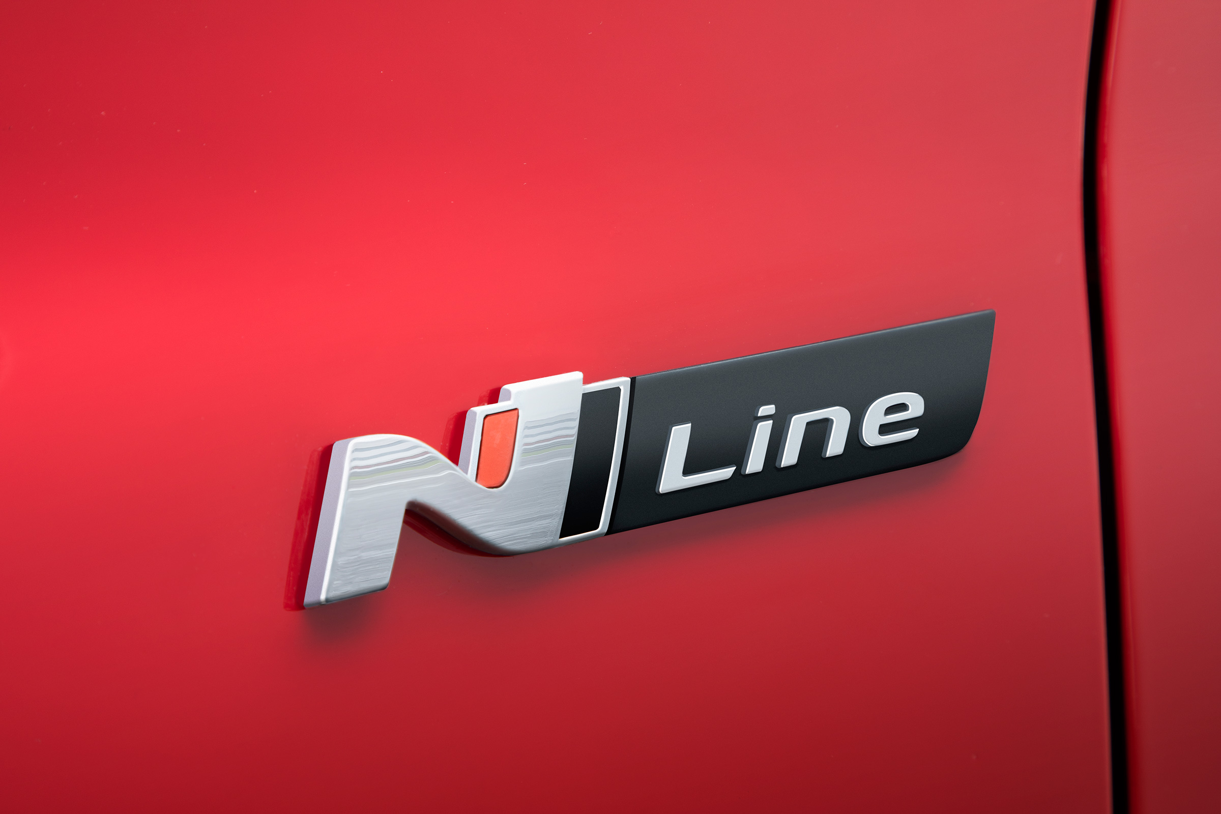 Hyundai i30 N Line badge