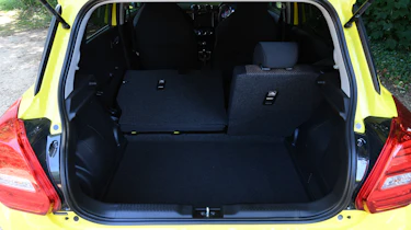 Suzuki Swift Sport long-term test - seats down