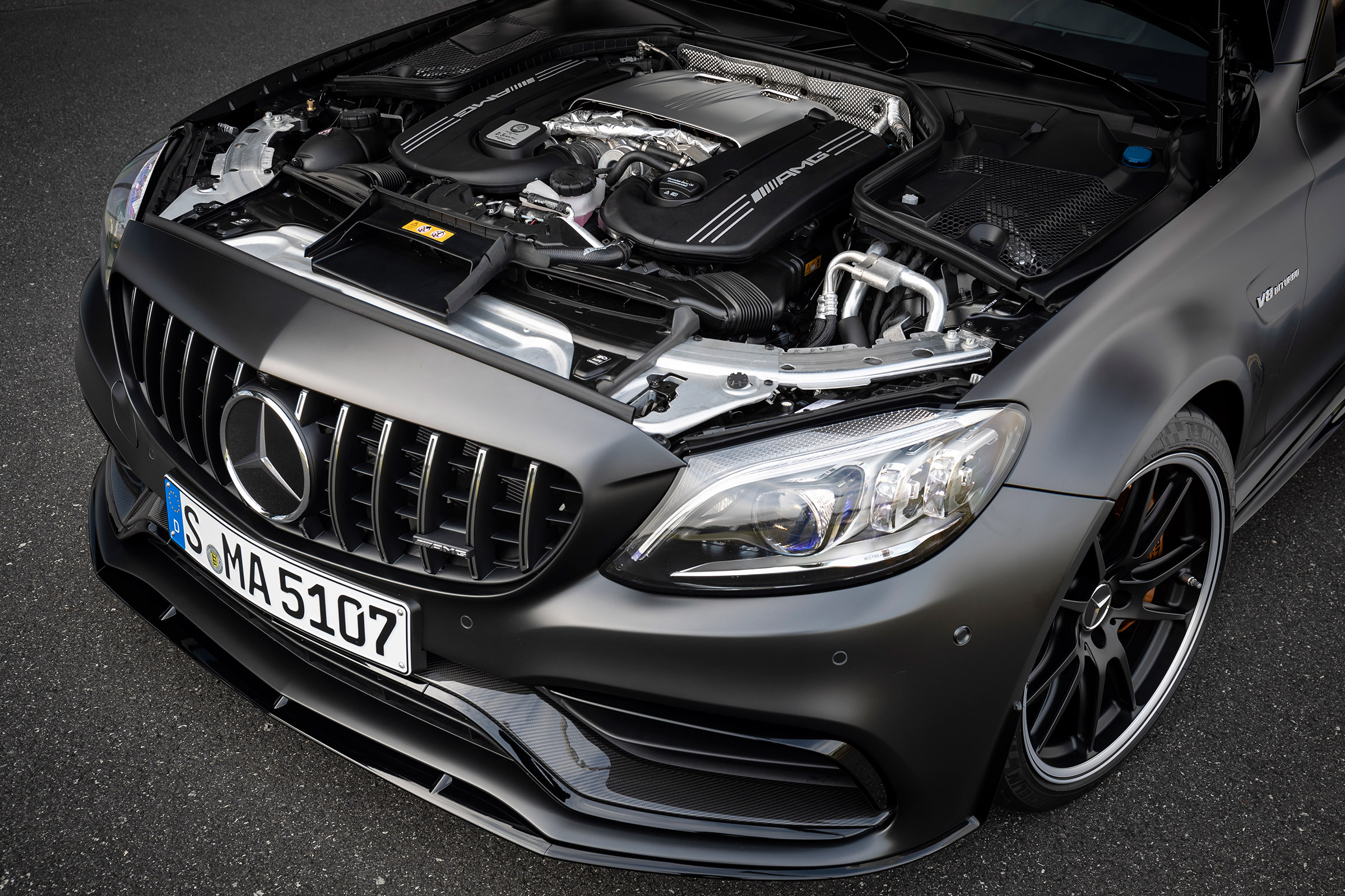 Mercedes-AMG C 63 S Coupe - engine