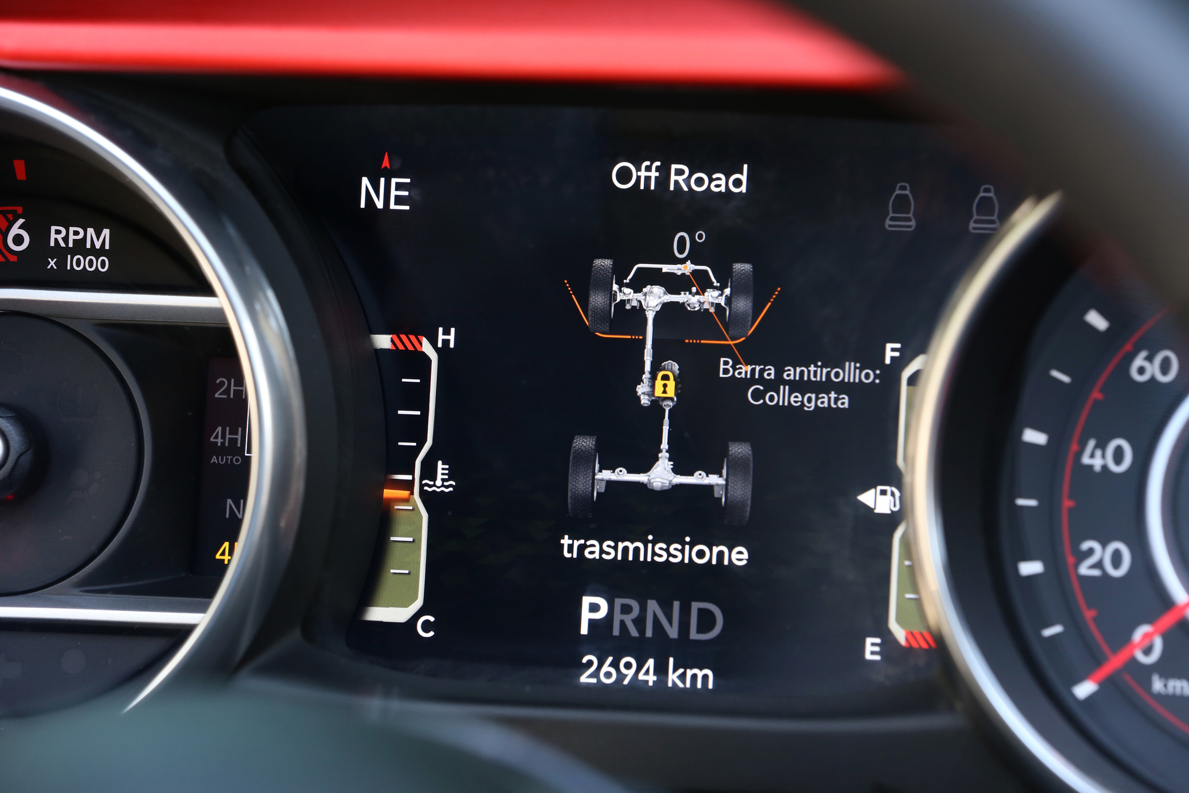 New Jeep Wrangler Rubicon - speedo