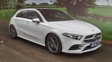 Mercedes A-Class - front tracking