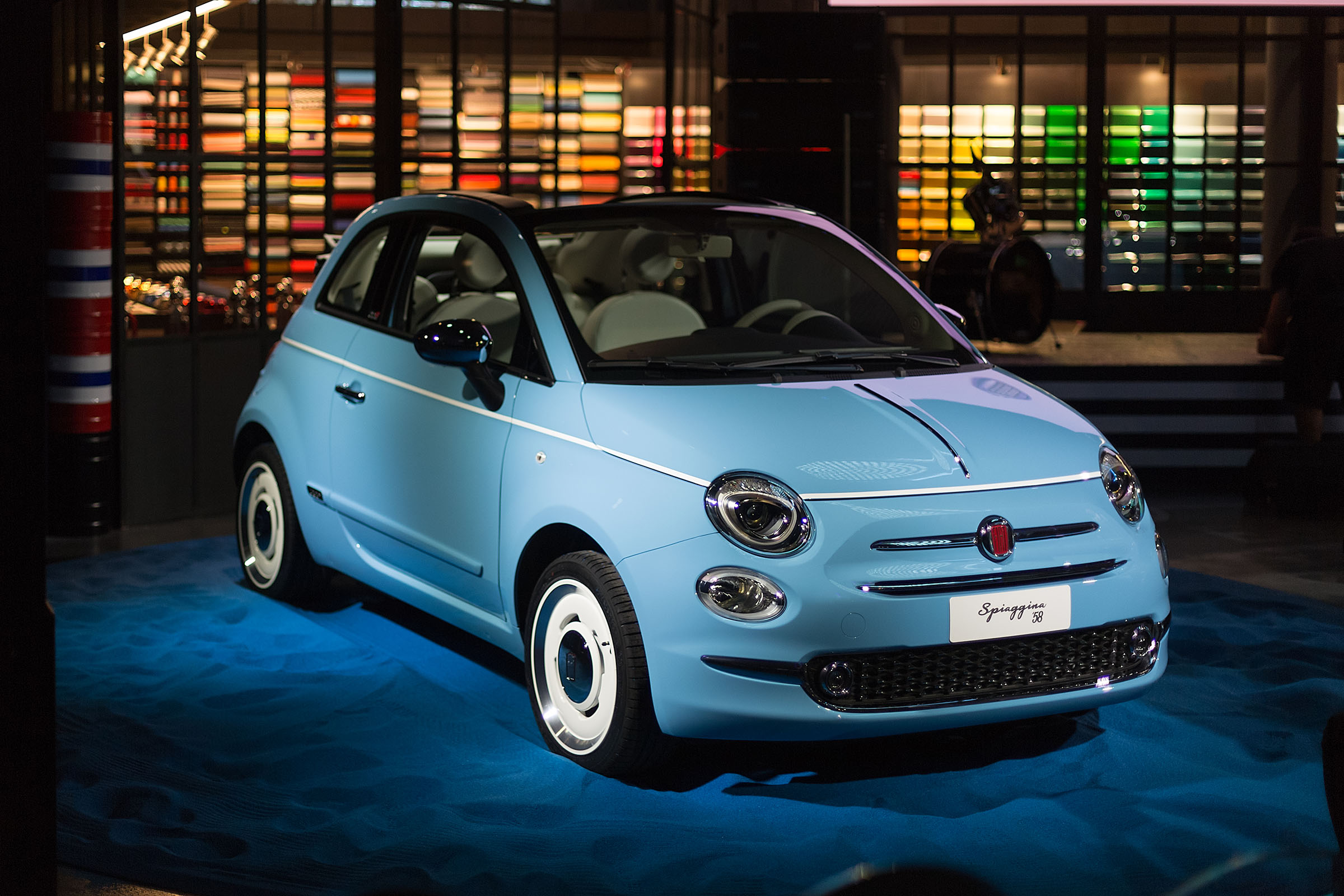 Fiat 500 Spiaggina '58 - front 3/4
