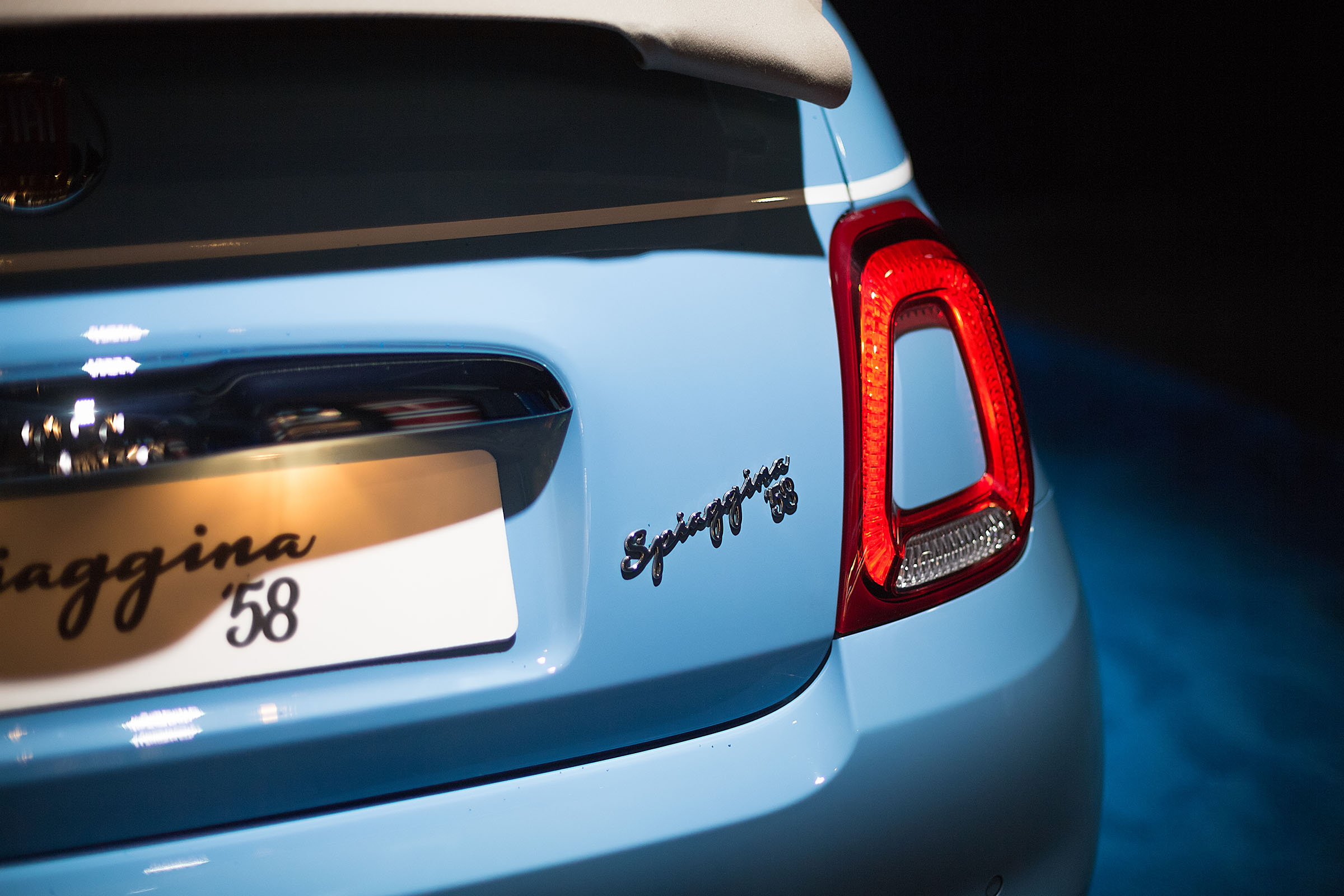 Fiat 500 Spiaggina '58 - detail