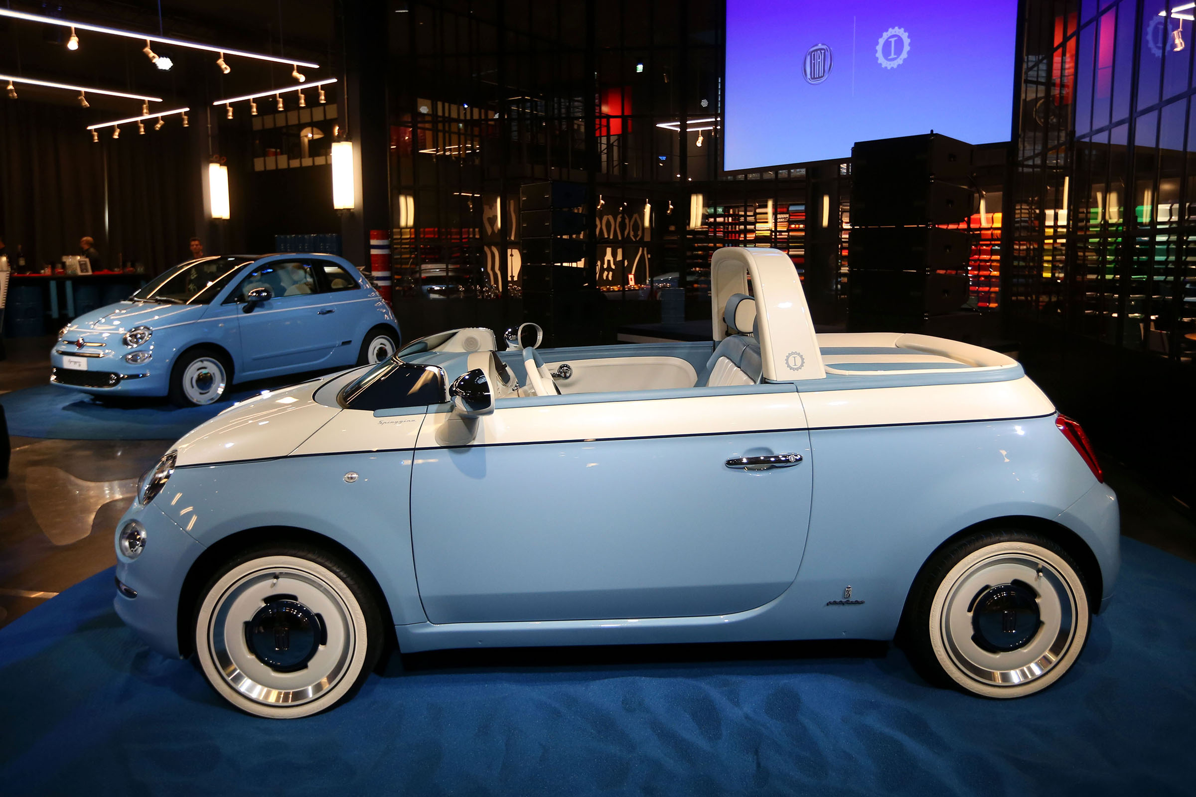 Fiat 500 Spiaggina by Garage Italia - side