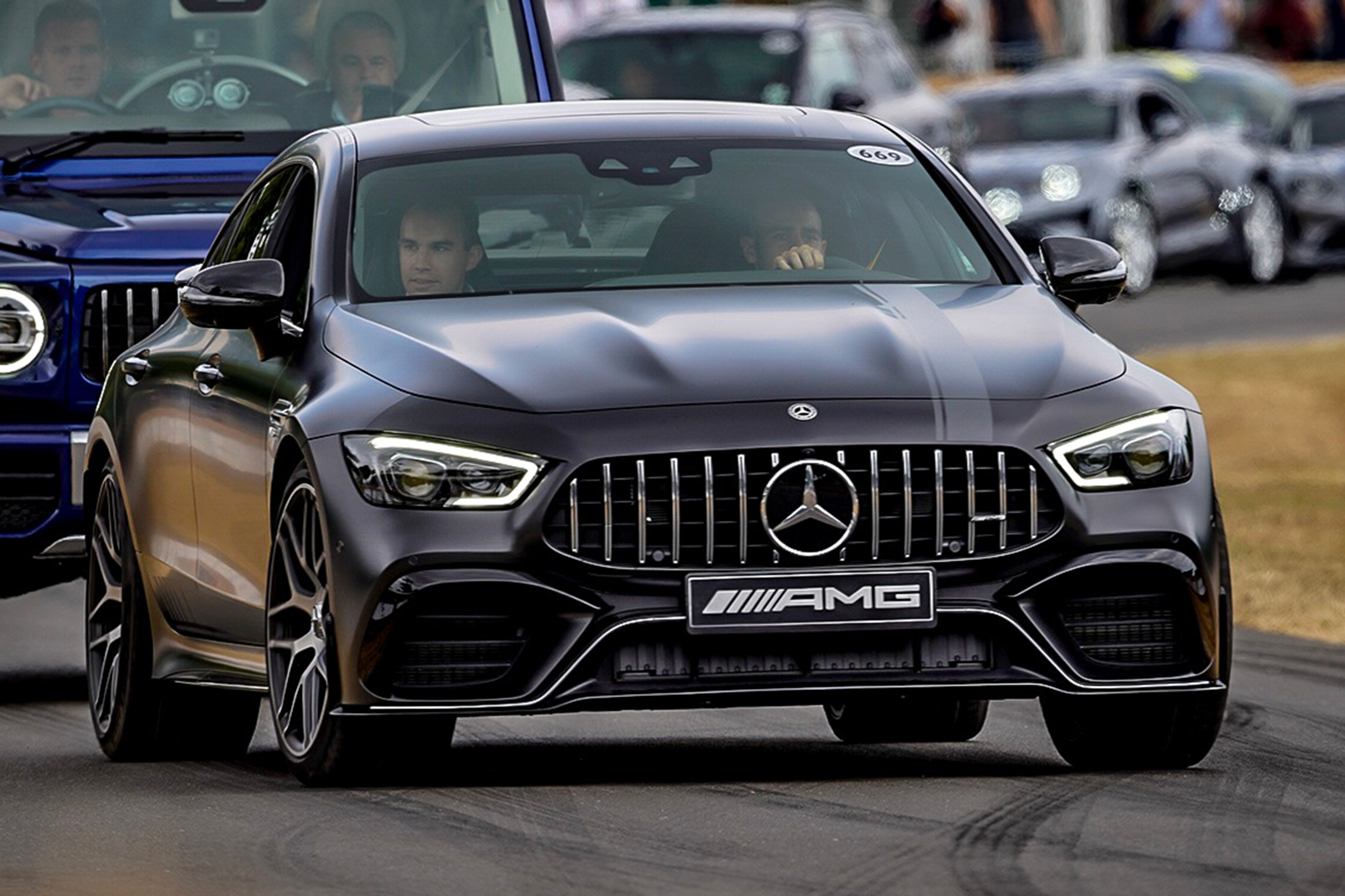 Mercedes-AMG GT four-door front
