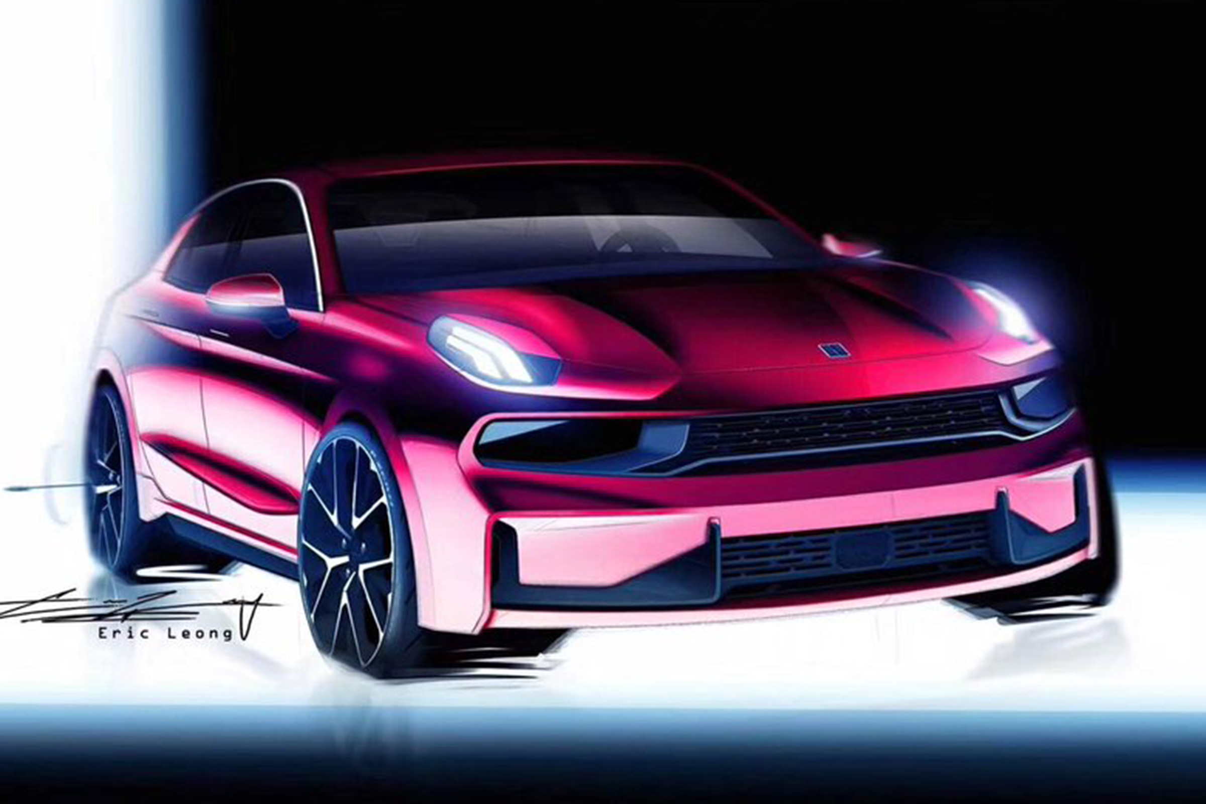 Lynk &amp; Co 03 saloon - front