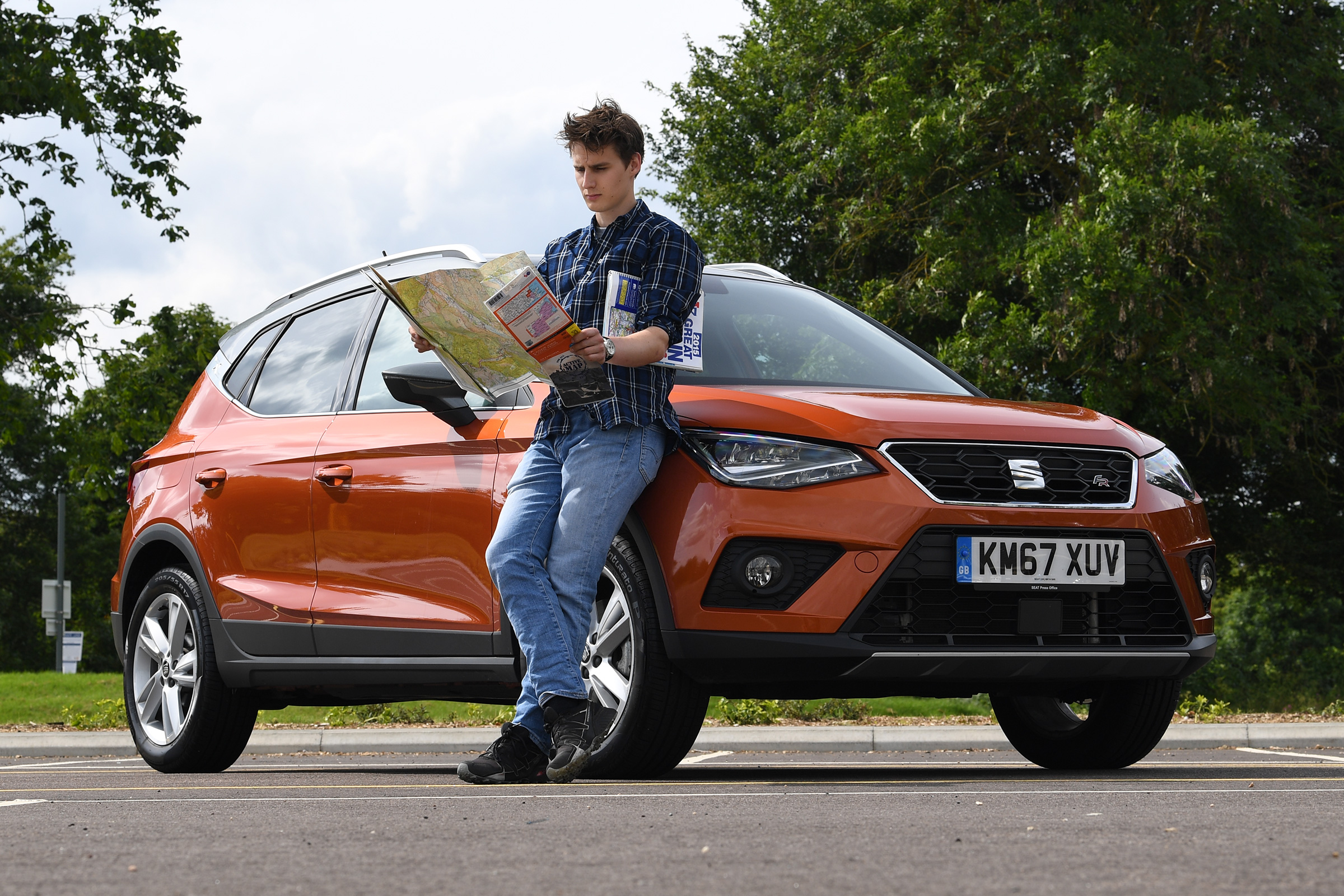 SEAT Arona - map