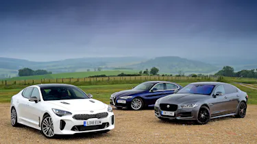 Kia Stinger vs Jaguar XE vs Alfa Romeo Giulia