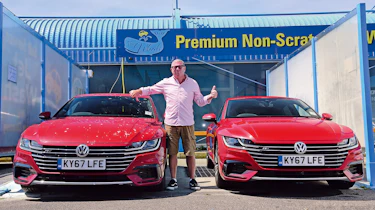 Volkswagen Arteon - dirty and clean