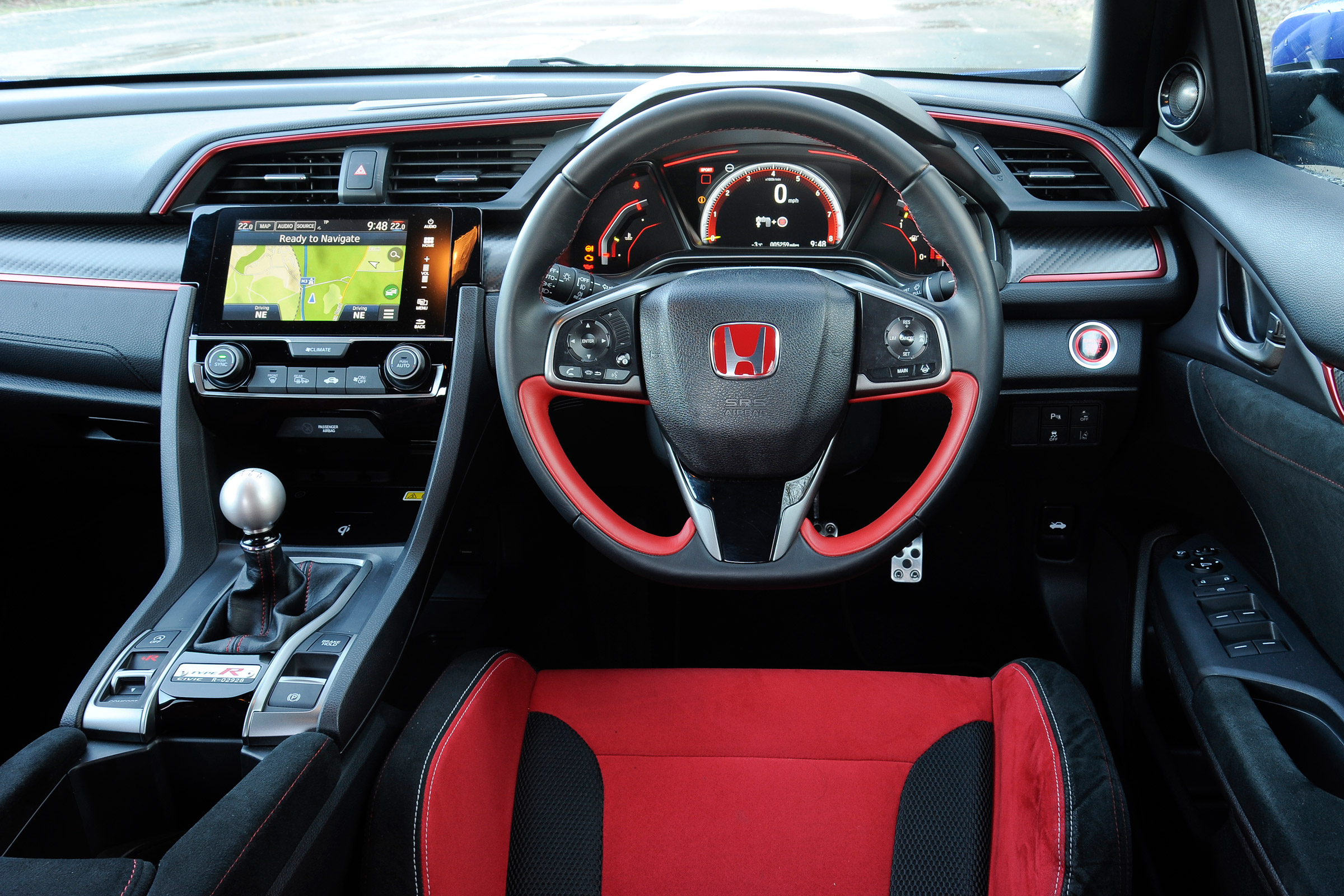Honda Civic Type R - dash