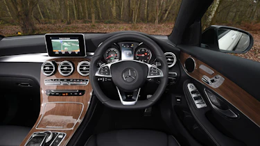 Mercedes GLC Coupe - interior