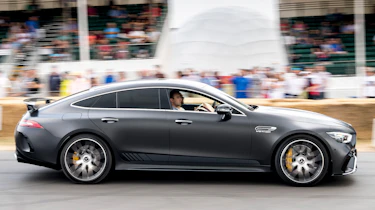 Mercedes-AMG GT four-door side profile