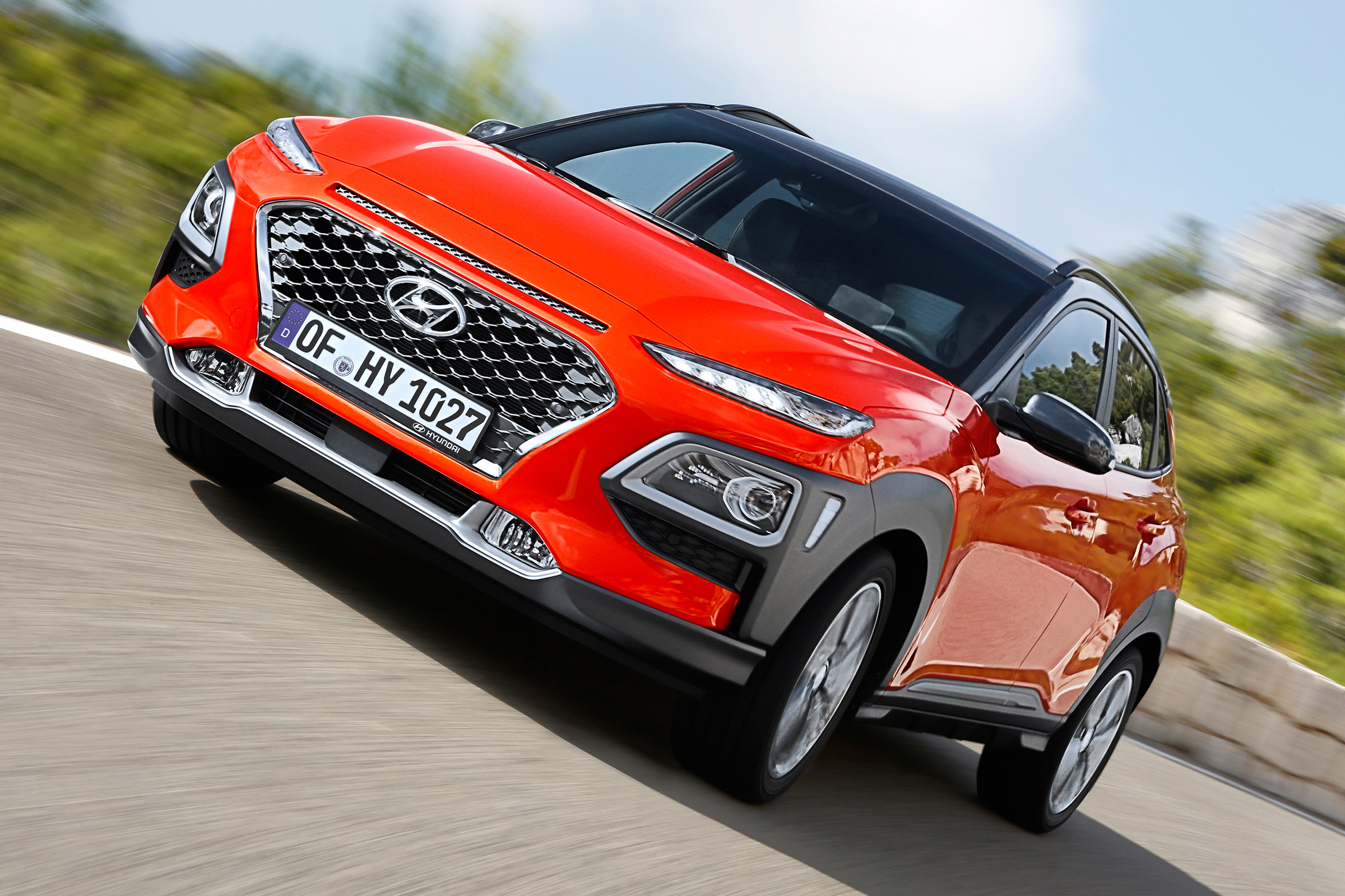 Hyundai Kona diesel - front